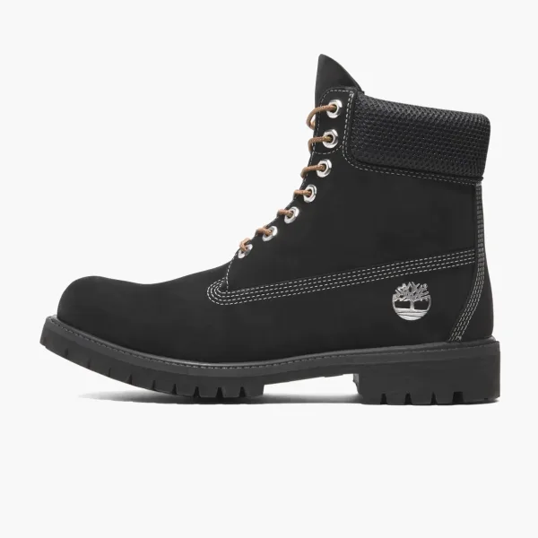 Timberland Premium 6 Inch Lace Up Waterproof Boot Black