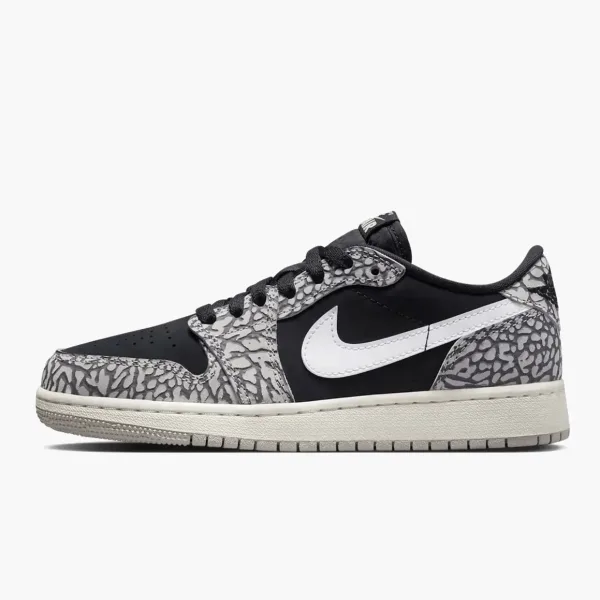 Air Jordan 1 Low GS Elephant Print