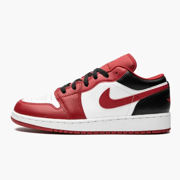 Air Jordan 1 Low GS Reverse Black Toe