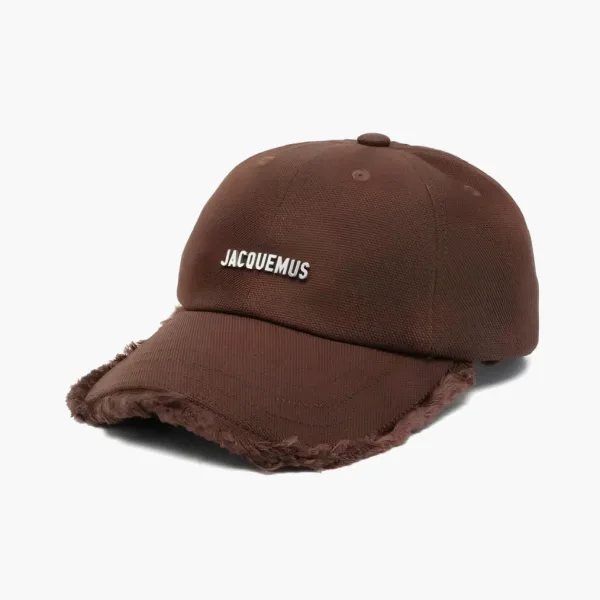 Jacquemus Cap Fur Brown