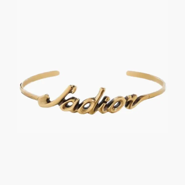 J'adior bracelet Dior in Metal Gold