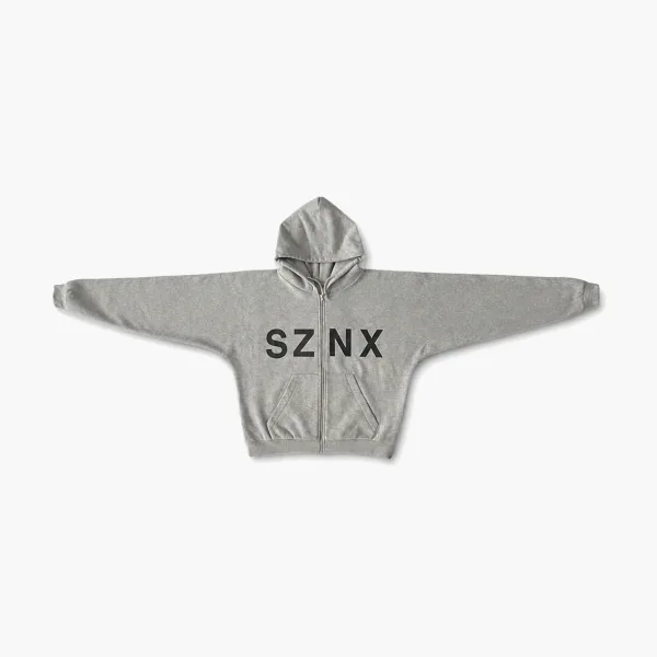 Yeezy SZNX Zip Hoodie Grey