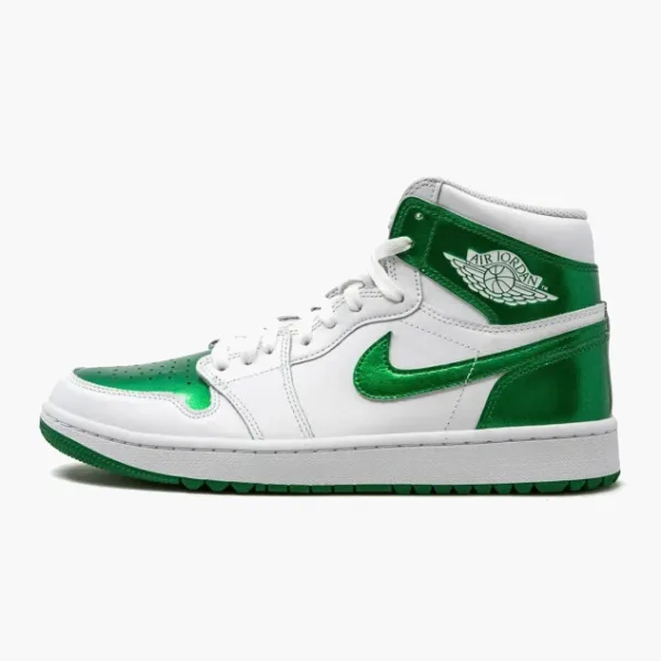 Air Jordan 1 High Golf Metallic Green