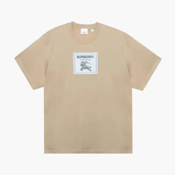 Burberry Prorsum Label Cotton T-shirt Beige