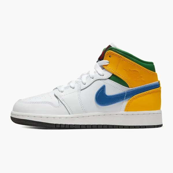 Air Jordan 1 Mid GS Three Peat