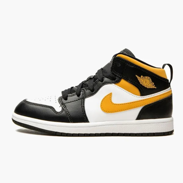 Air Jordan 1 Mid PS White Pollen Black