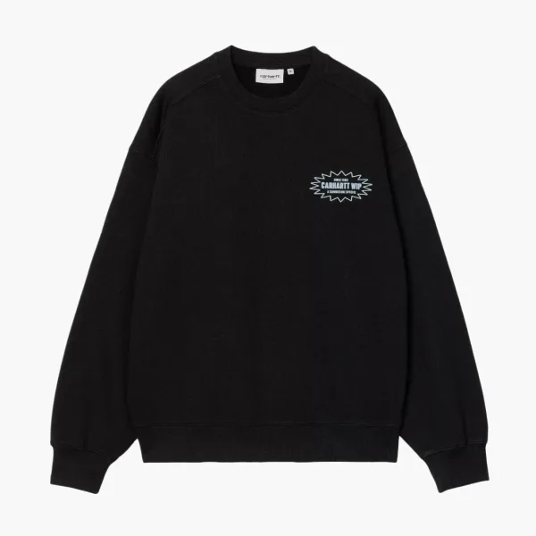 Carhartt WIP Catalogue Sweatshirt Black