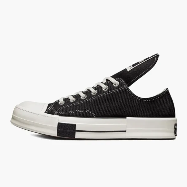 Rick Owens X Converse Drkshdw Drkstar Chuck Taylor All-star 70 Ox Black