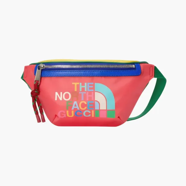 Gucci x The North Face Belt Bag Red Blue