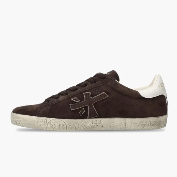 Premiata Sneakers Aus Leder Braun 