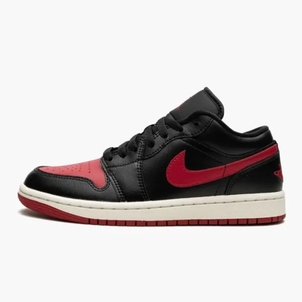 Air Jordan 1 Low WMNS Bred Sail