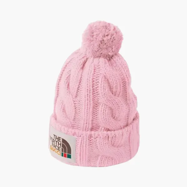 Gucci x The North Face Wool Hat Pink