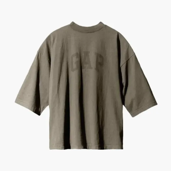 YEEZY x Gap X Balenciaga Sleeve Tee T Shirt Unisex Beige Umber