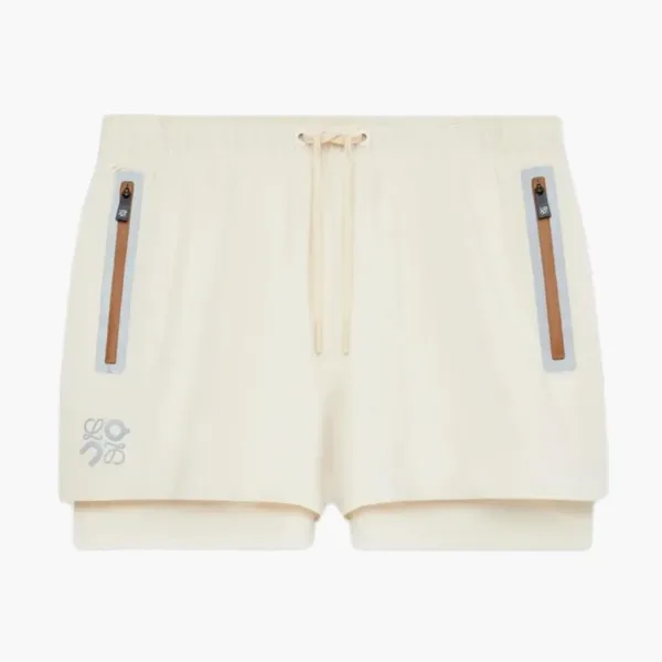 Loewe x On Perfomance Shorts Ivory