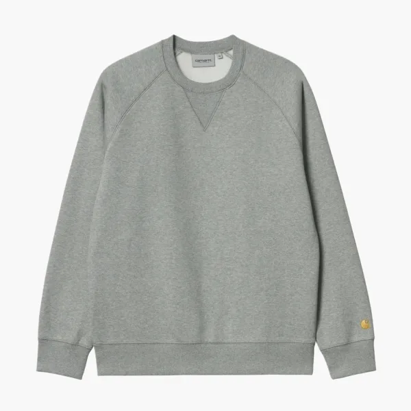 Carhartt WIP Chase Sweatshirt Dark Grey Heather