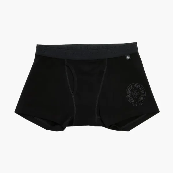 Chrome Hearts Long Boxer Briefs Black