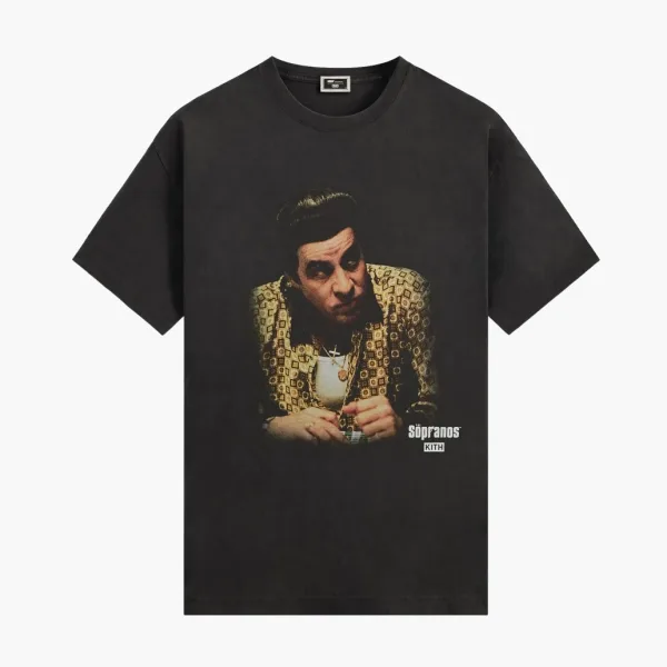 Kith x The Sopranos Silvio Vignette Vintage Tee Black
