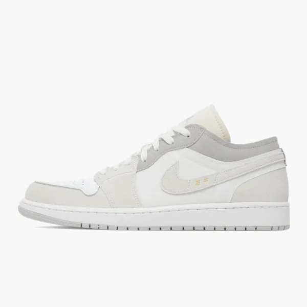 Air Jordan 1 Low Inside Out Cream White Light Grey