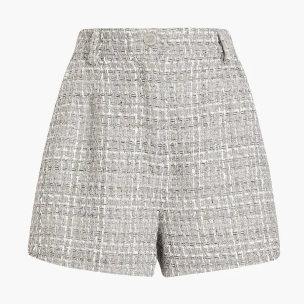 Dolce&Gabbana Checked Shorts Light Grey
