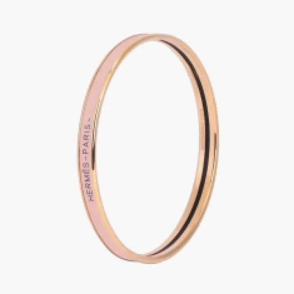 Hermes Glitter Bangle Pink 