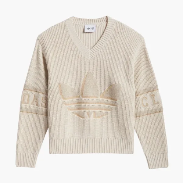 Adidas Originals x Clot Knit Sweater Warm Sandstone