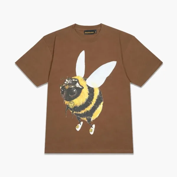 Drew house bizzy ss tee brown