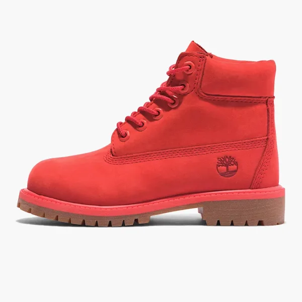 Timberland 6 Inch Premium Boot Junior 50th Anniversary - Medium Red