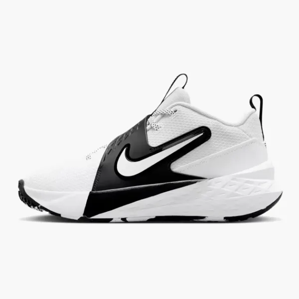 Nike Team Hustle D12 GS White Black