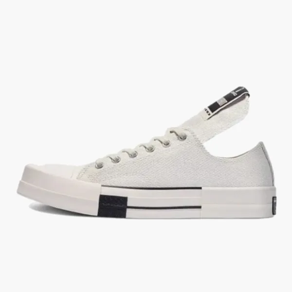 Rick Owens X Converse Turbodrk Chuck Taylor All Star 70 Ox White
