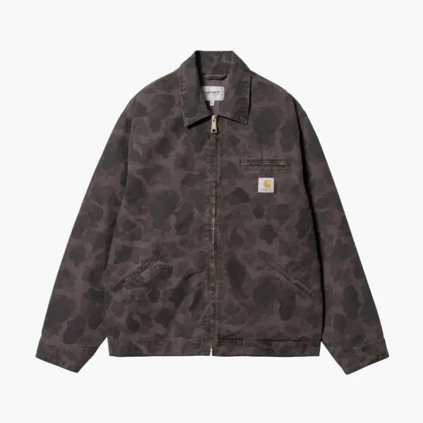 Carhartt WIP Duck Detroit Jacket Brown Camo