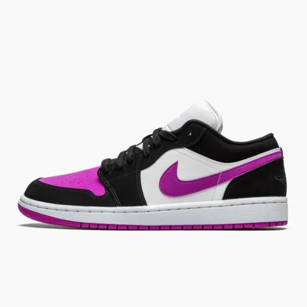 Air Jordan 1 Low WMNS Black / Cactus Flower
