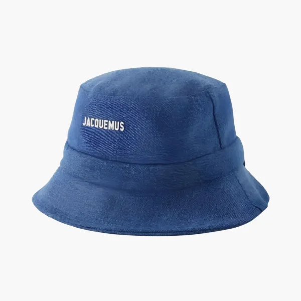 Jacquemus Cotton Hat Blue