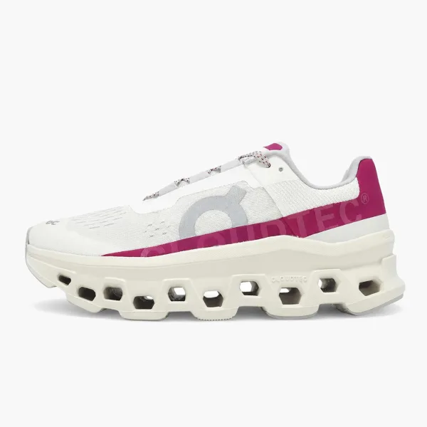 On Cloudmonster WMNS Ivory Grenadine