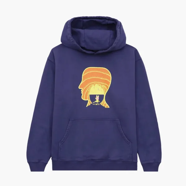 Brain Dead Tongue Demon Hoodie Navy
