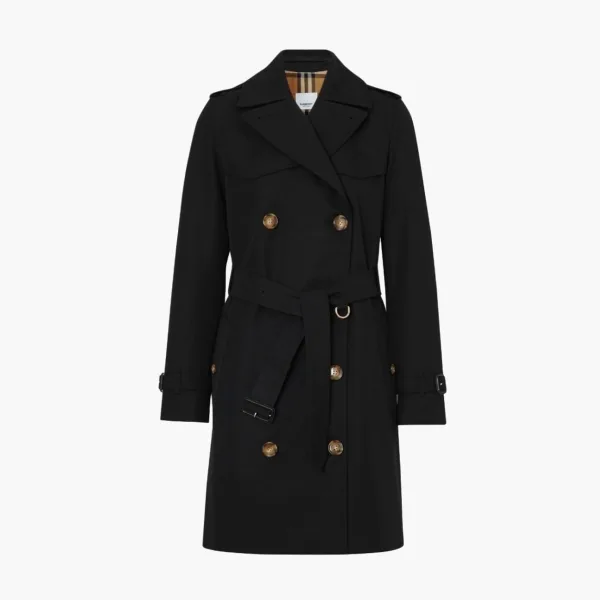 Burberry The Short Islington Trench Coat Black