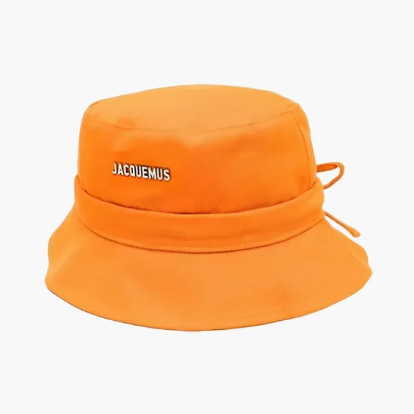 Jacquemus Cotton Hat Orange