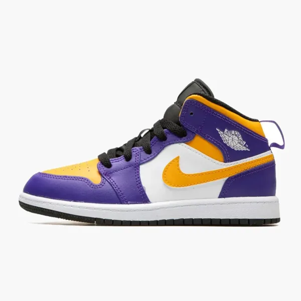 Air Jordan 1 Mid PS Lakers