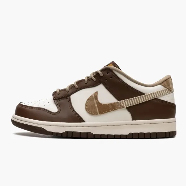 Nike Dunk Low GS Brown Plaid