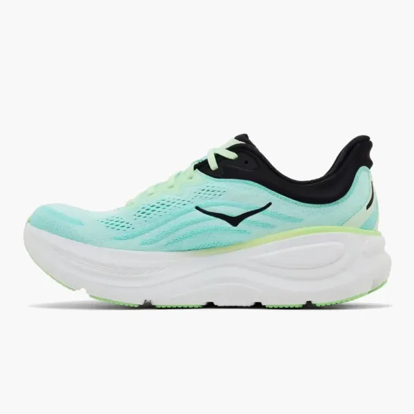 Hoka Bondi 9 Luna Moth Blue Spark