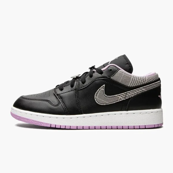 Air Jordan 1 Low GS Houndstooth