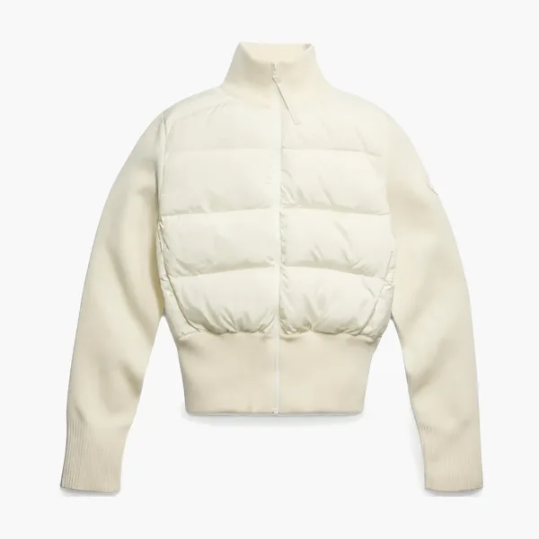 Canada Goose HyBridge Down Jacket WMNS Straw White