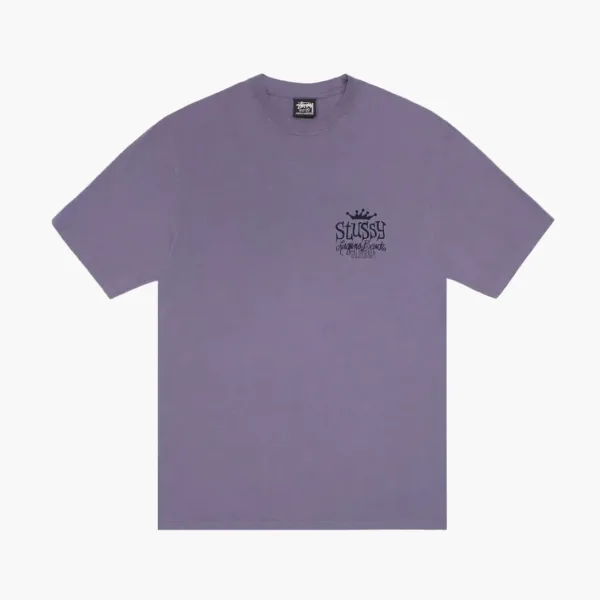 Stussy Beach House Tee Pigment Dyed Grape
