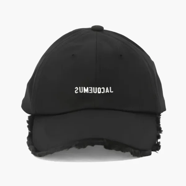 Jacquemus Cap Fur Black