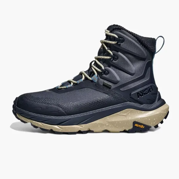 Hoka One Kaha 2 Frost Gore-Tex Varsity Navy Oyster Mushroom