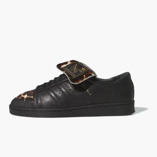 Willy Chavarria x Adidas Jabbar Low Black Cheetah