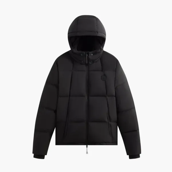 Kith Wrinkle Nylon Midi Puffer Black