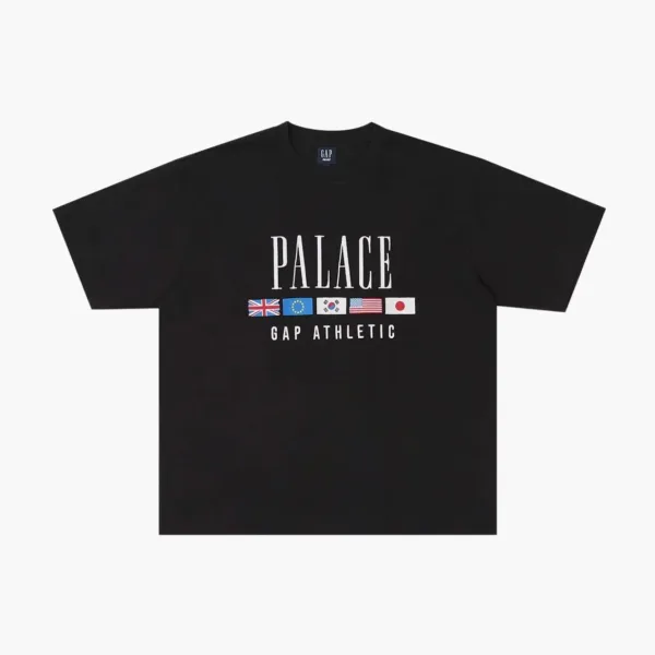 PALACE X GAP Heavy Jersey T-shirt Black