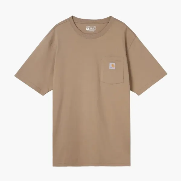 Carhartt K87 Heavyweight Pocket T-Shirt Tan
