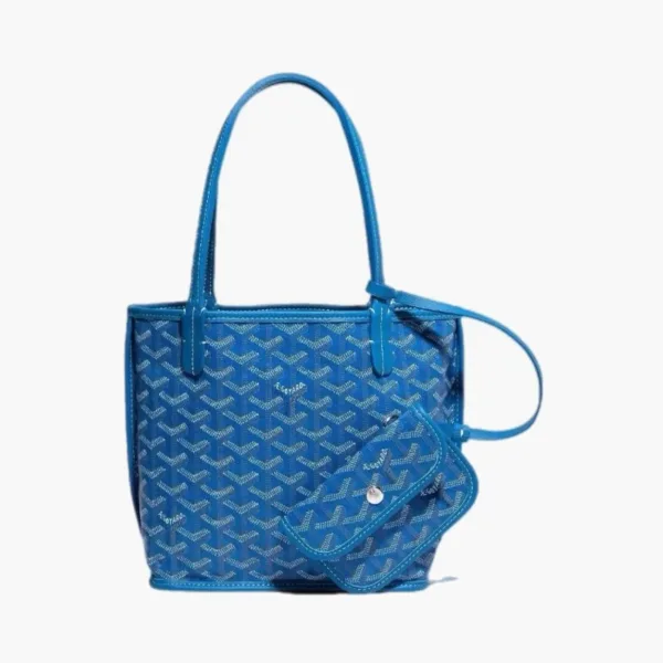 Goyard Anjou Tote Mini Sky Blue