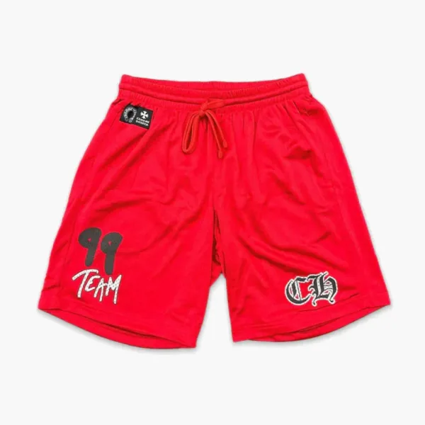 Chrome Hearts Matty Boy Mesh Shorts Red